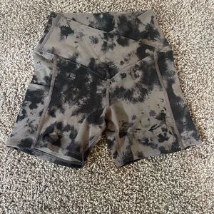 Spandex biker shorts